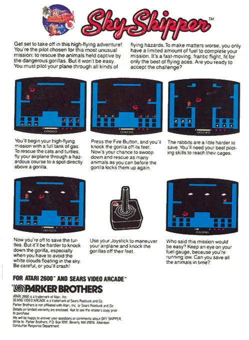 Sky Skipper box back