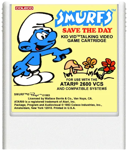 Smurfs Save the Day cart
