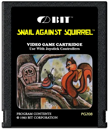 Snail Against Squirrel cart
