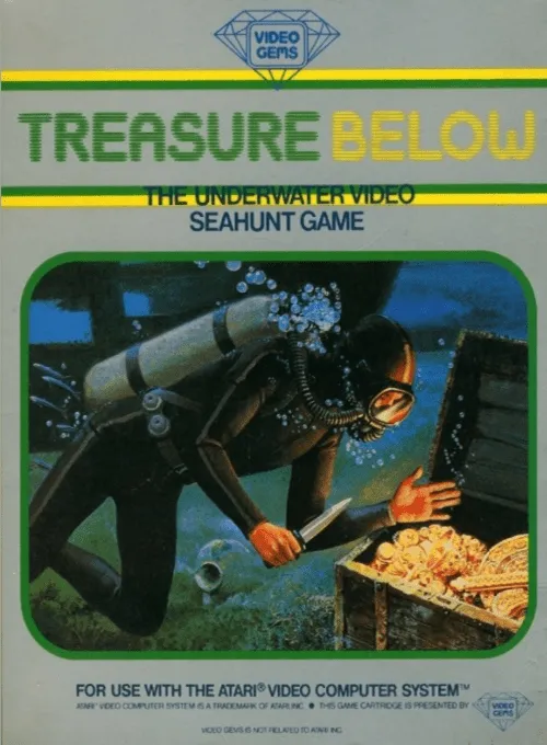 Treasure Below box art