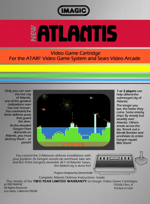 Atlantis II box back