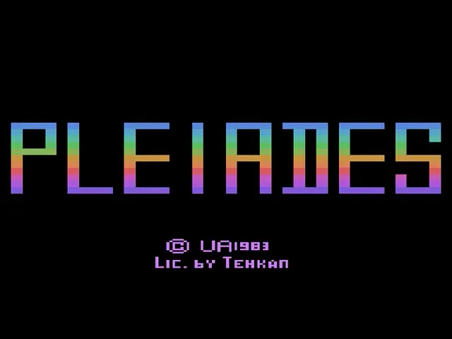 Pleiades screenshot