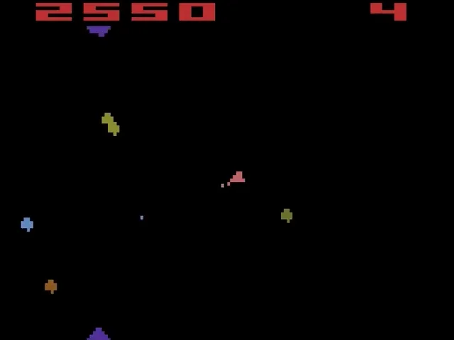 Backdrop artwork for Asteroids