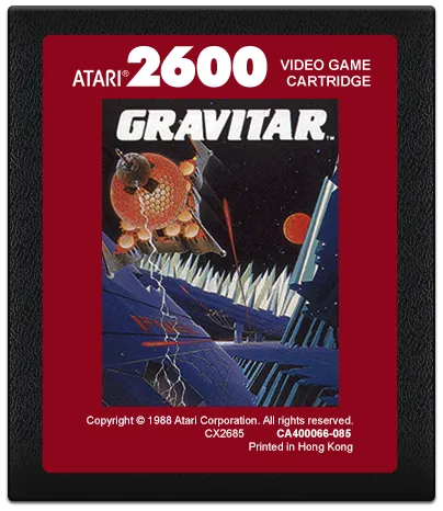 Gravitar cart