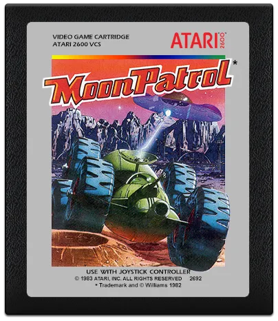 Moon Patrol cart