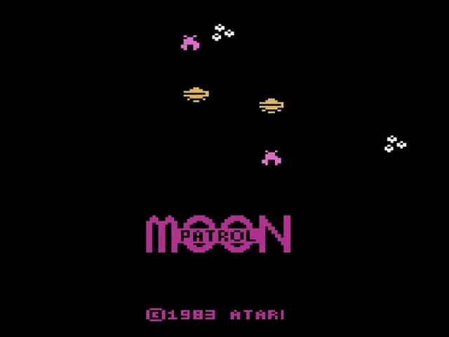 Moon Patrol screenshot