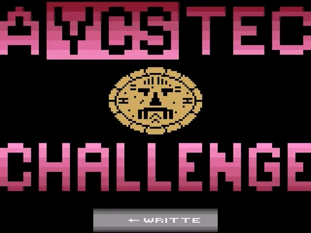 A-VCS-tec Challenge screenshot