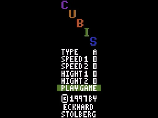 Cubis screenshot