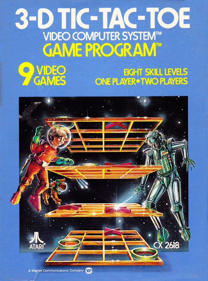 3-D Tic-Tac-Toe box art