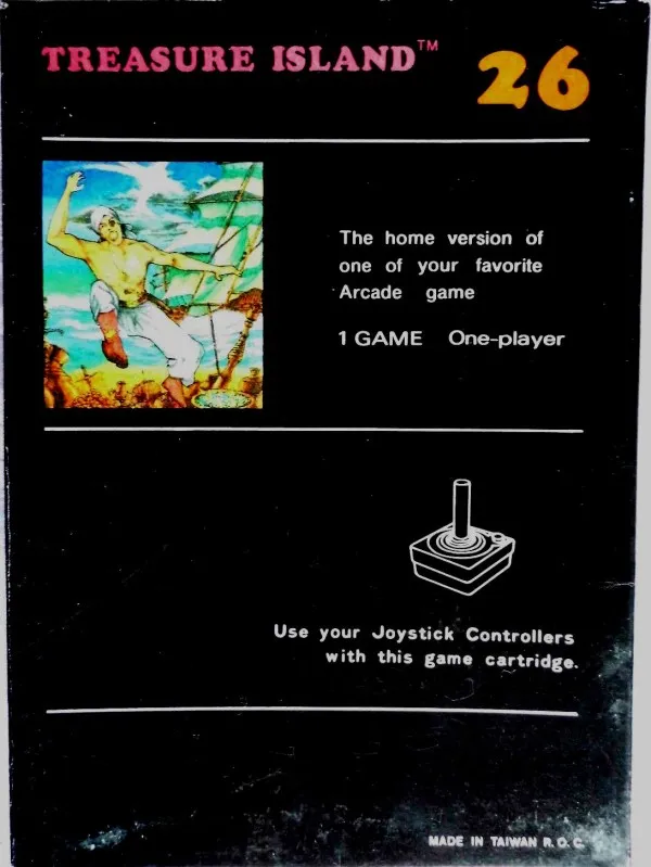 Treasure Island box back