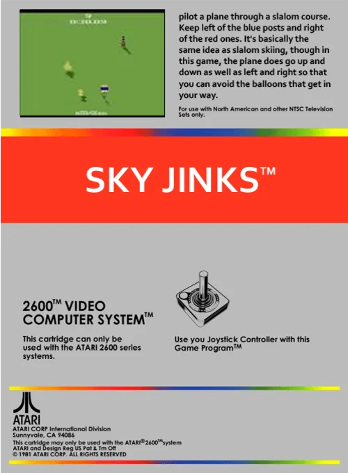 Sky Jinks box back