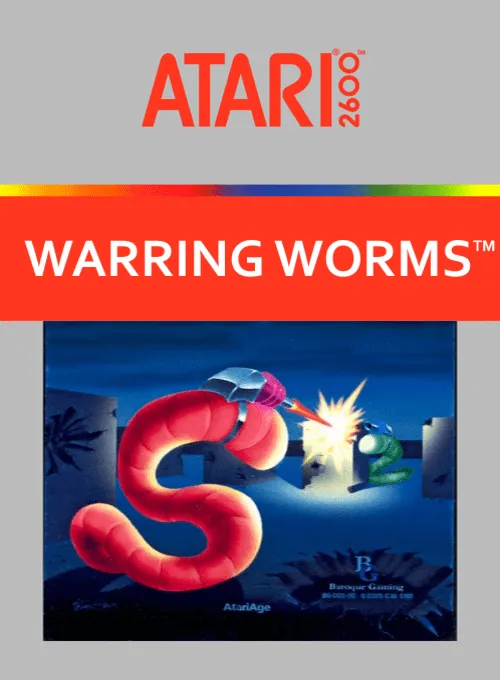 Warring Worms box art