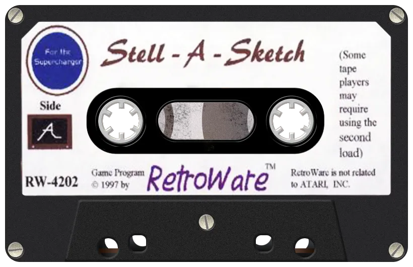 Stell-A-Sketch cart