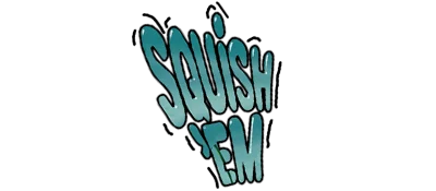 Squish 'Em logo