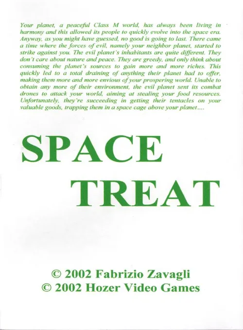 Space Treat box art