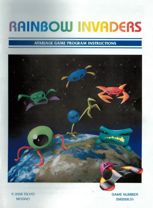 Rainbow Invaders box art