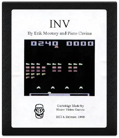Atari Invaders cart