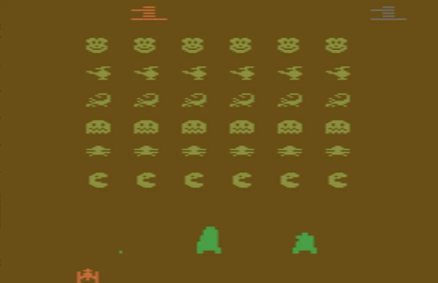 Atari Invaders screenshot
