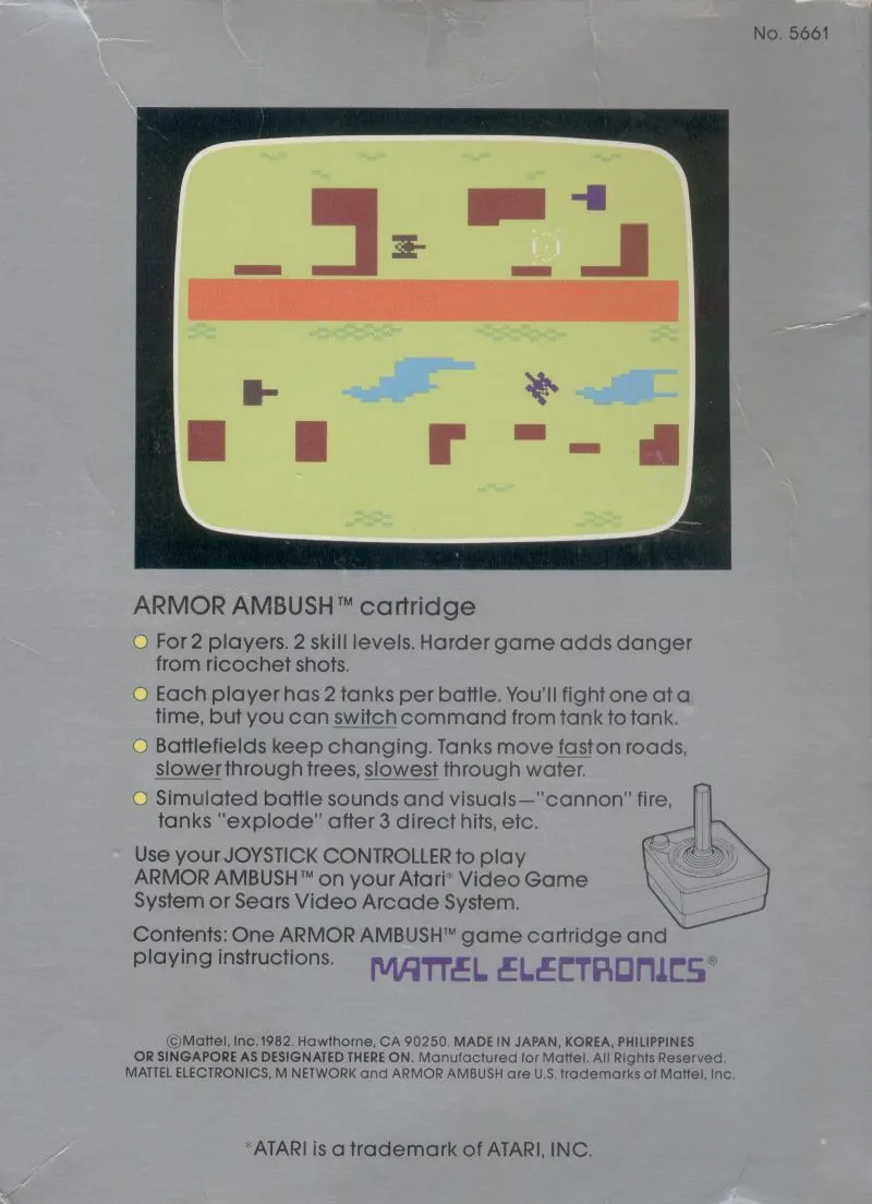 Armor Ambush box back
