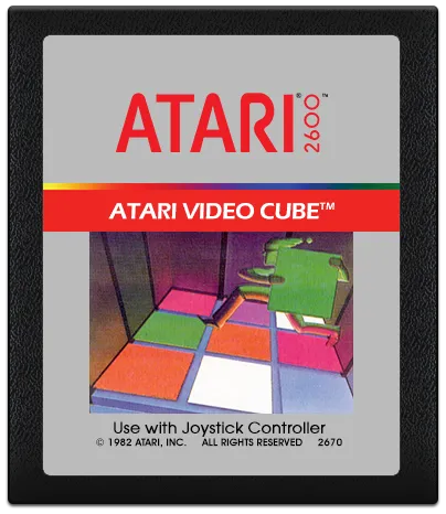 Atari Video Cube cart