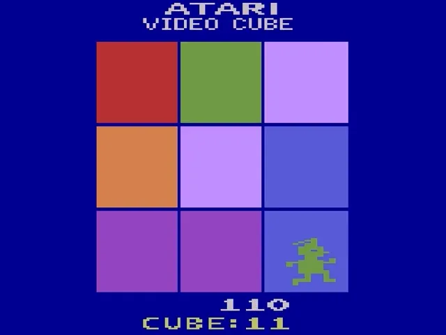 Backdrop artwork for Atari Video Cube