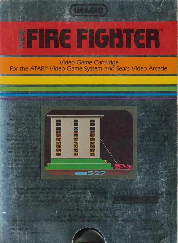Fire Fighter box back