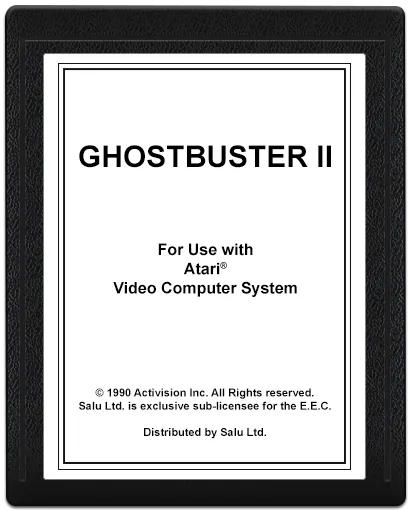 Ghostbusters II cart