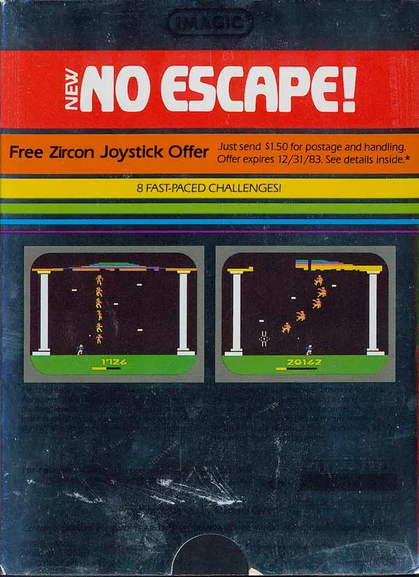 No Escape! box back