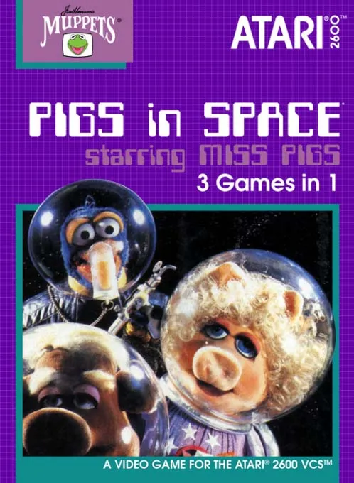 Pigs in Space box art