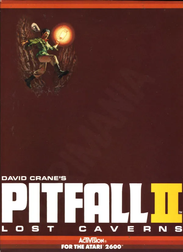 Pitfall II: Lost Caverns box art