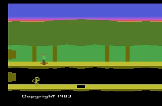 Backdrop artwork for Pitfall II: Lost Caverns