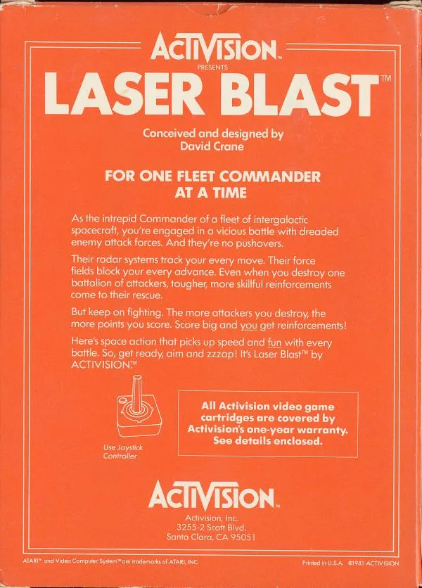 Laser Blast box back