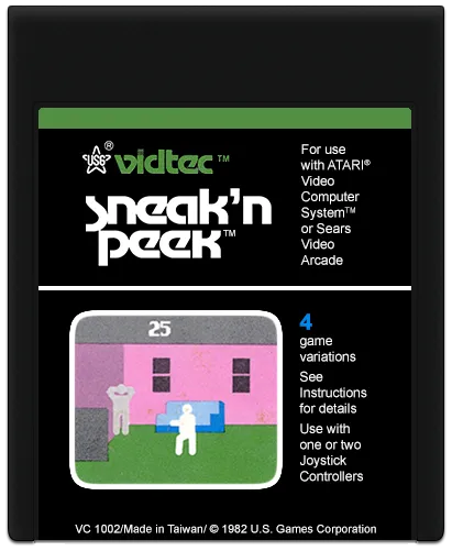 Sneak 'N Peek cart
