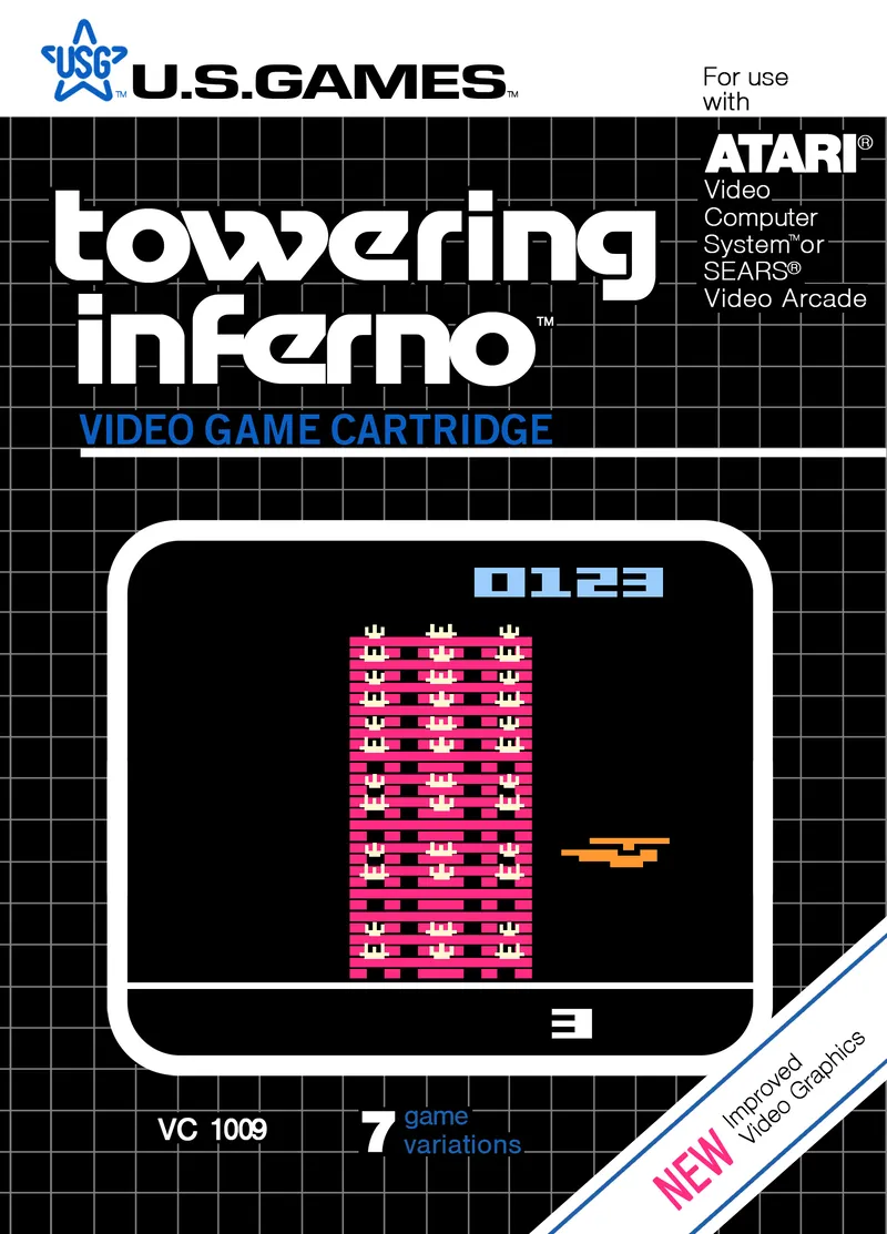 Towering Inferno box art