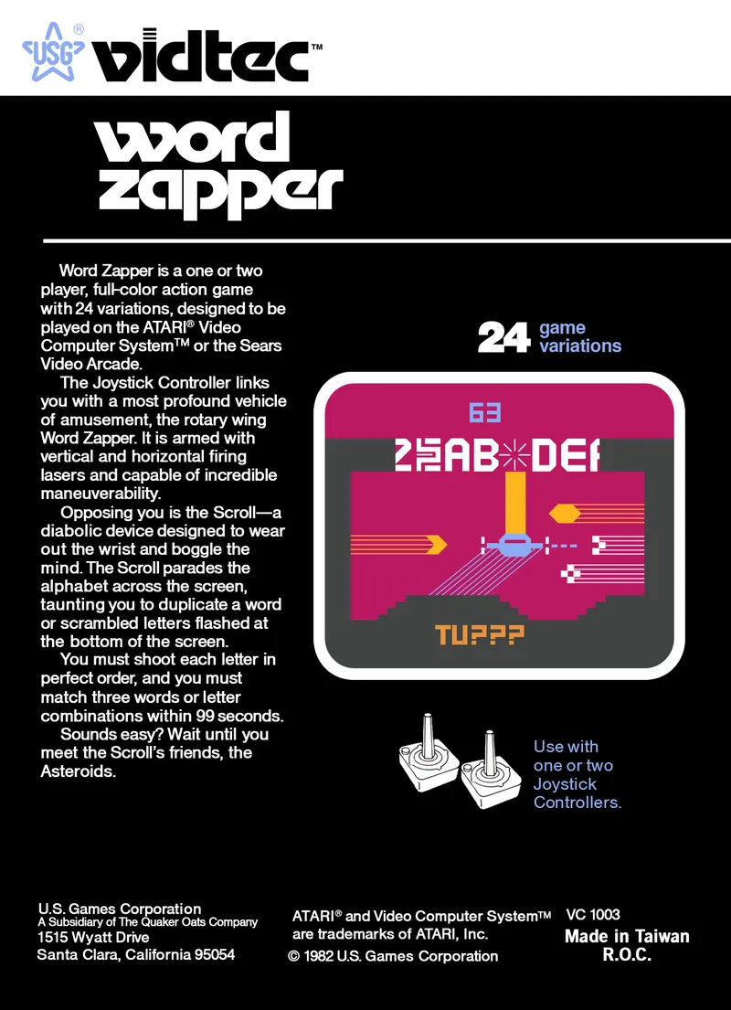 Word Zapper box back