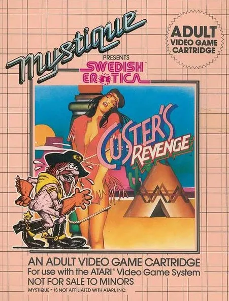 Custer's Revenge box art
