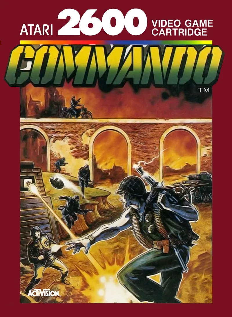 Commando box art