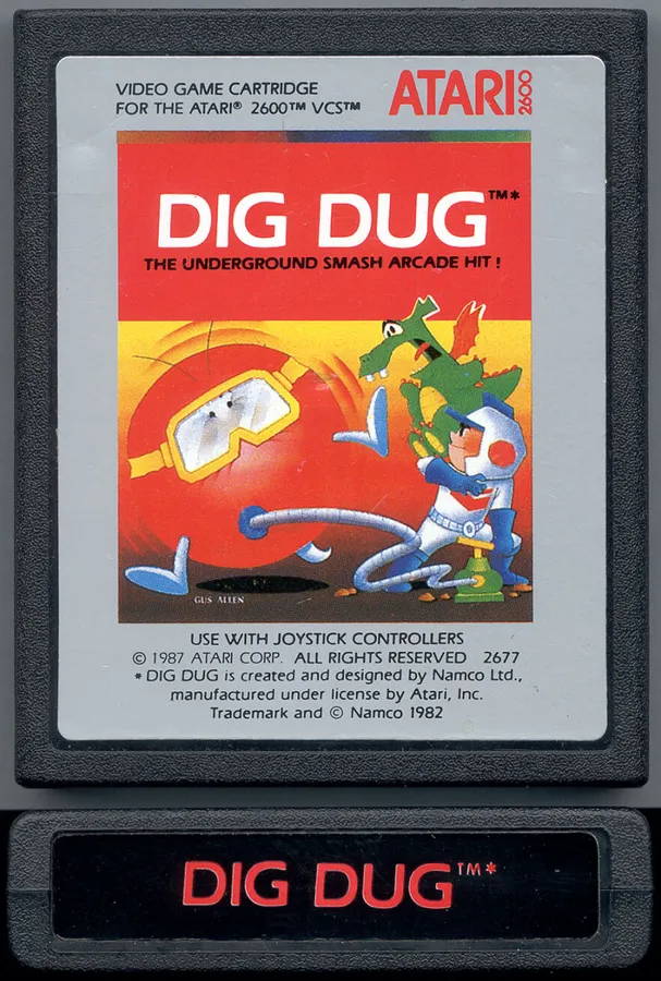 Dig Dug cart