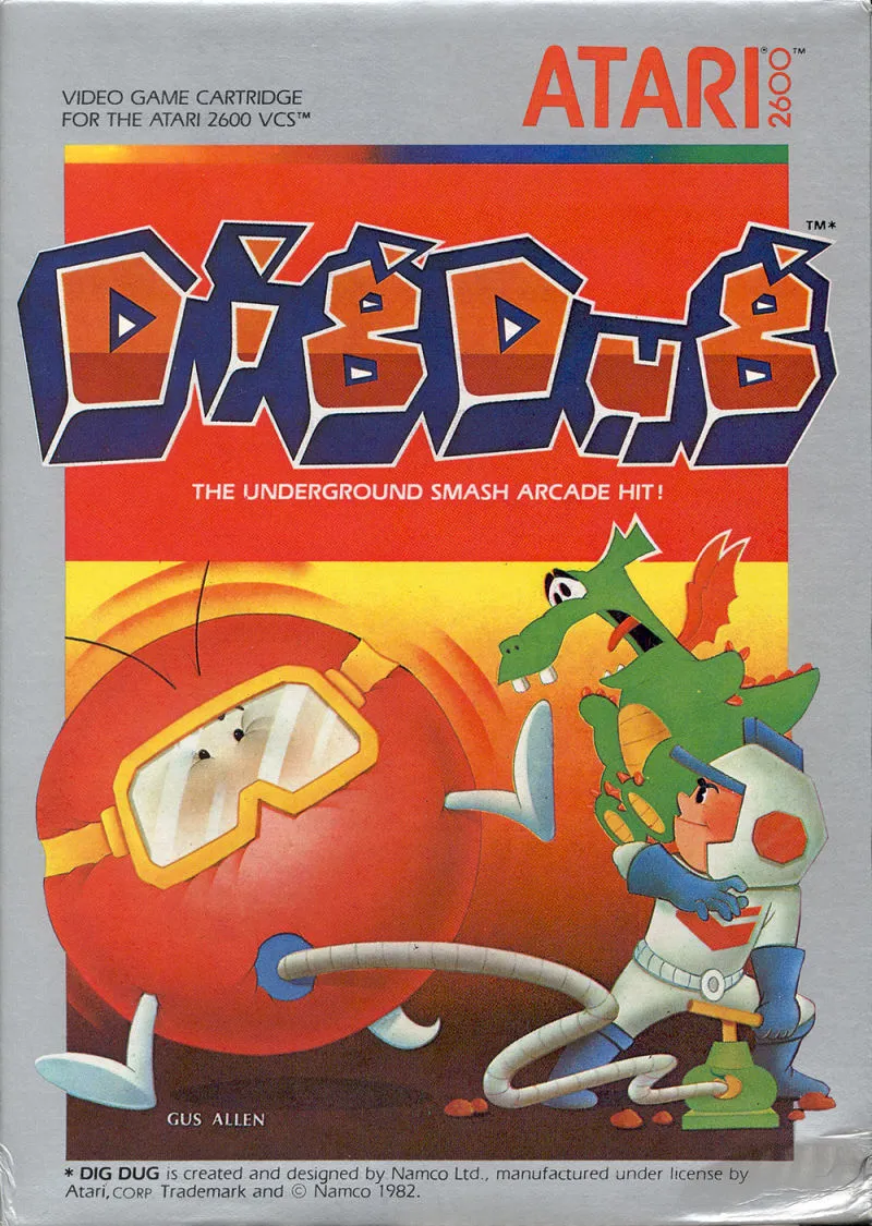 Dig Dug box art