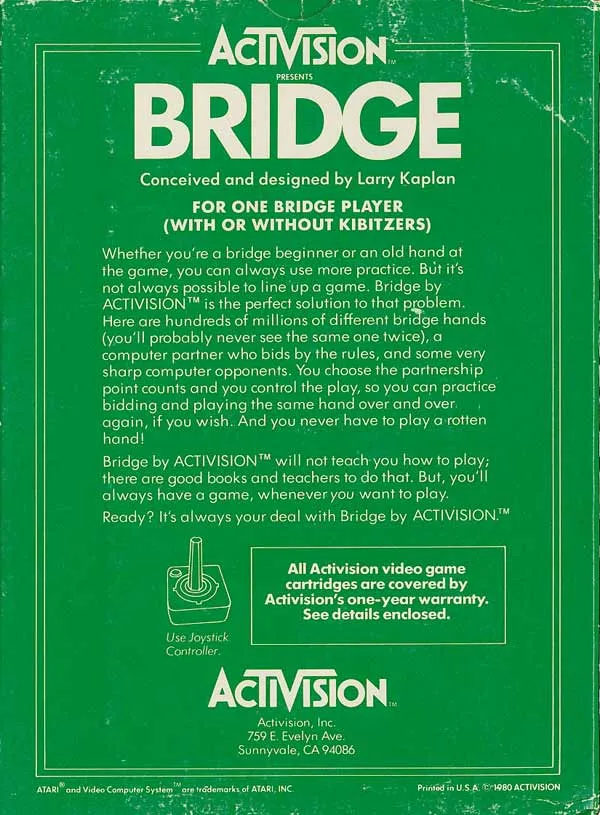 Bridge box back