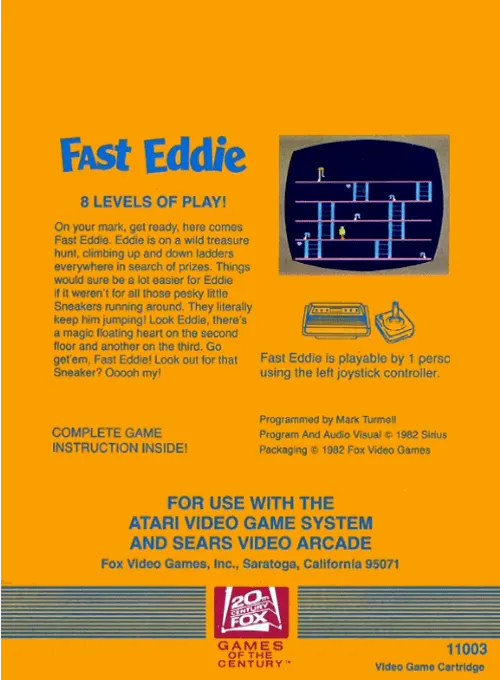 Fast Eddie box back