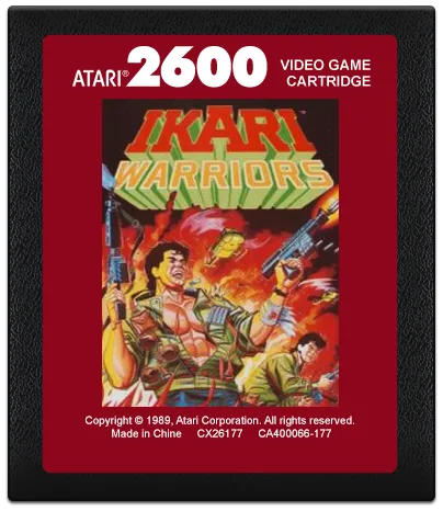 Ikari Warriors cart
