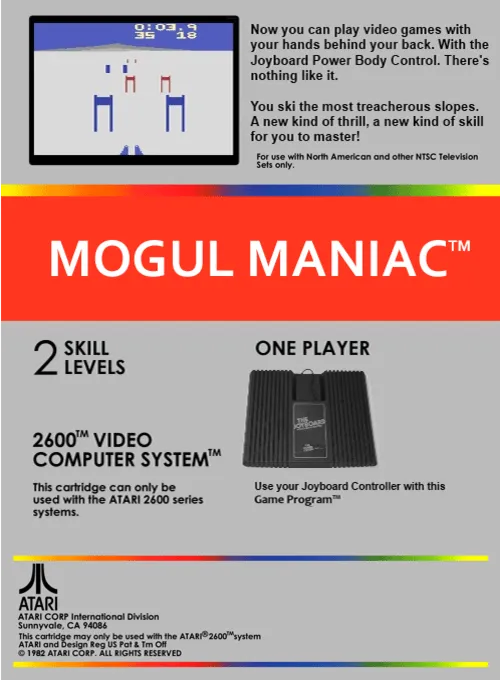 Mogul Maniac box back