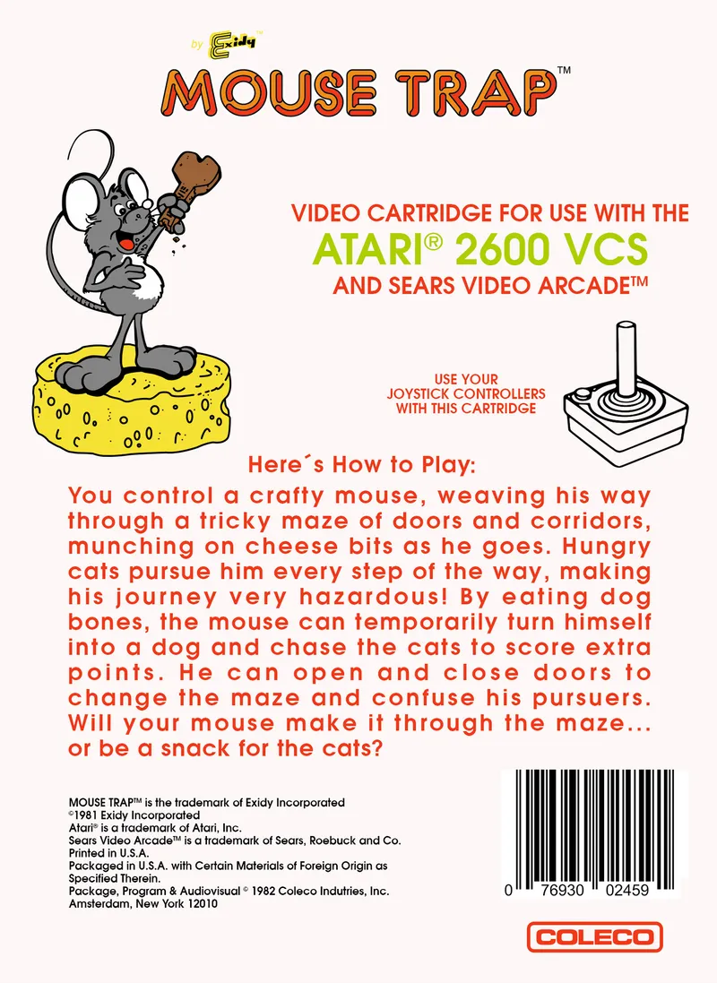 Mouse Trap box back