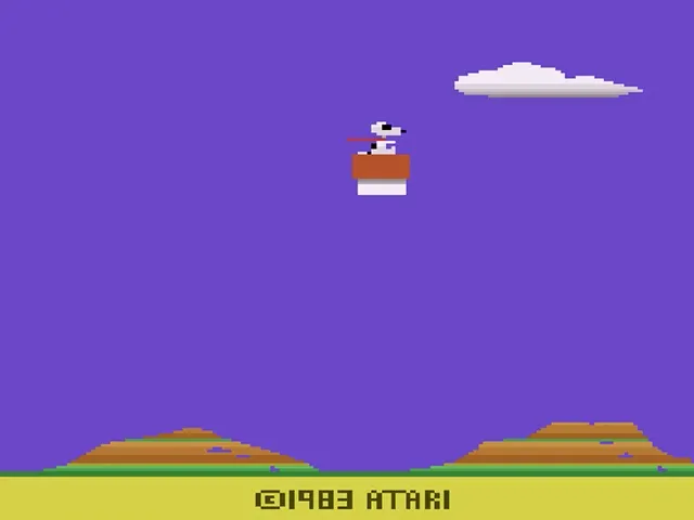 Snoopy and the Red Baron screenshot