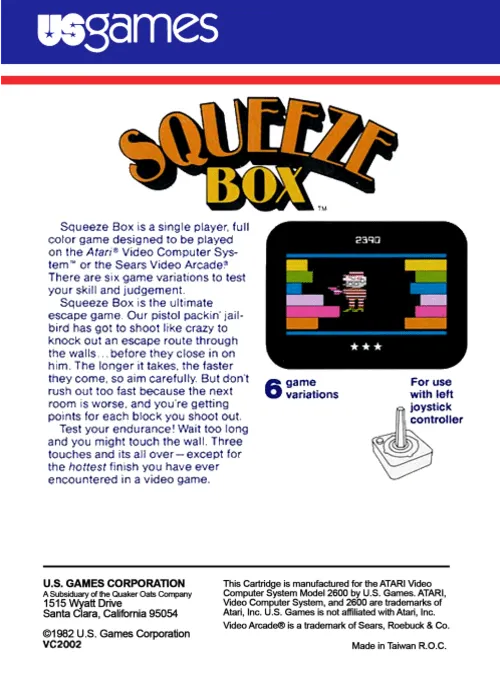 Squeeze Box box back