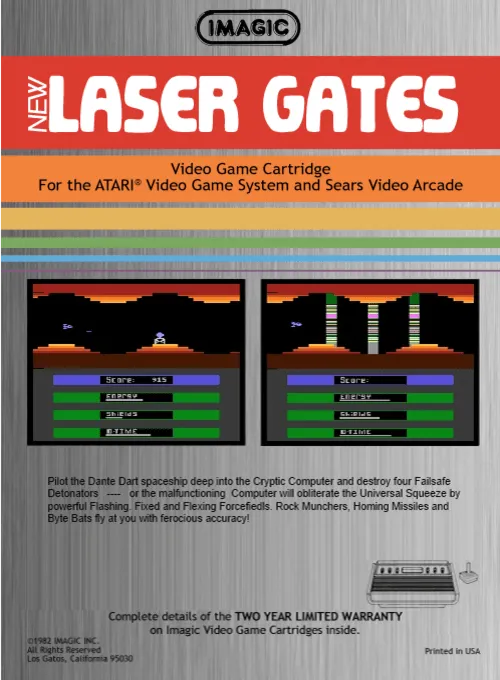 Laser Gates box back