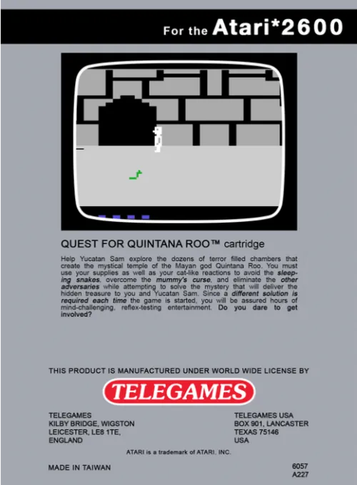 Quest For Quintana Roo box back