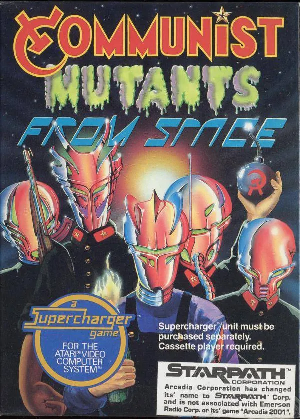 Communist Mutants From Space box art