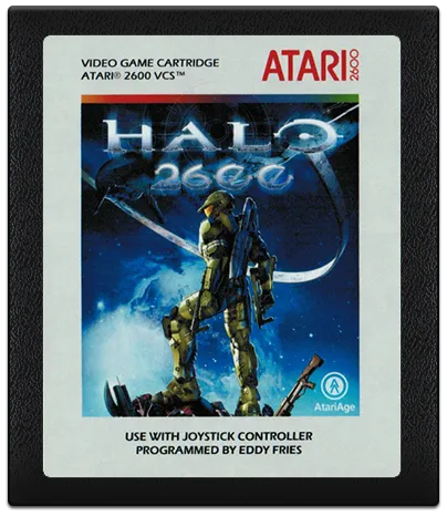 Halo 2600 cart